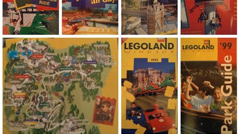 Theme Park Map Monday Legoland 1999 Episode 2 Theme Park Maps From