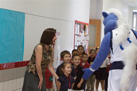 Houston rockets social media manager was fired for sending a dumb, but harmless tweet. Dallas Mavericks' Mascot, Champ, Visits Janie Stark Elemen… | Flickr