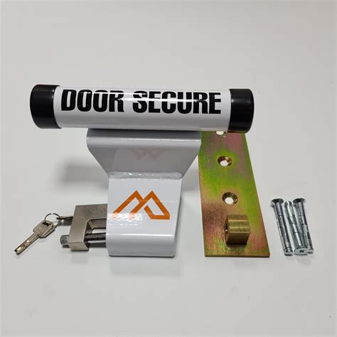 Blackredwhite Garage Door Defender Lock Heavy Duty Security Padlock