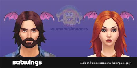 Plumbobsimpants Bat Wings Sims 4 Blog Sims