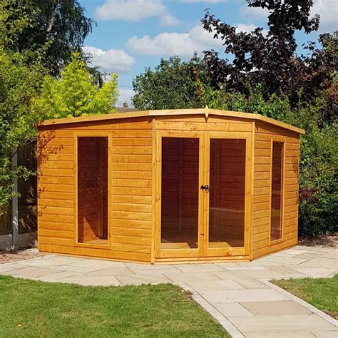 Shire Barclay 10 X 10 Corner Summerhouse Robert Dyas