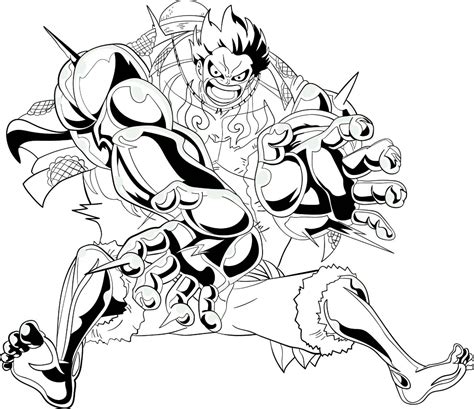 One Piece Tegninger til Farvelægning - Farvelegning.Com