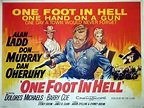 Tom Chantrell Posters | One Foot In Hell Quad Poster, 1960