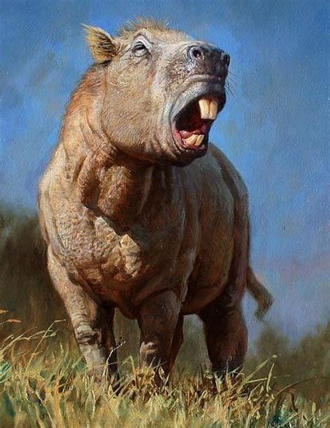 Art Illustration Prehistoric Mammals Josephoartigasia Is An
