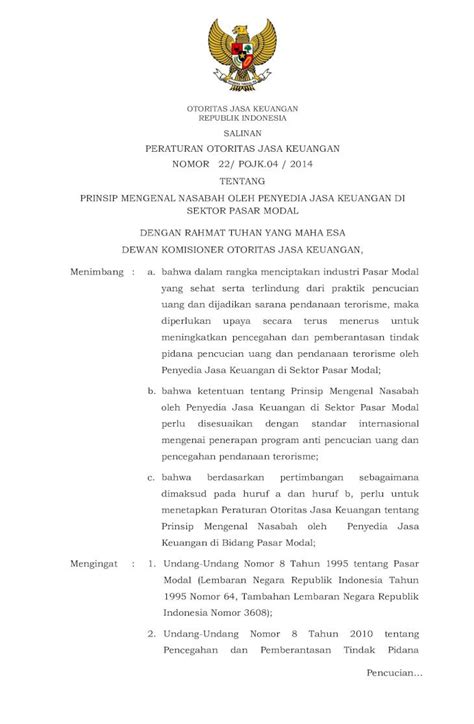 PDF Prinsip Mengenal Nasabah Oleh Penyedia Jasa Keuangan Di DOKUMEN