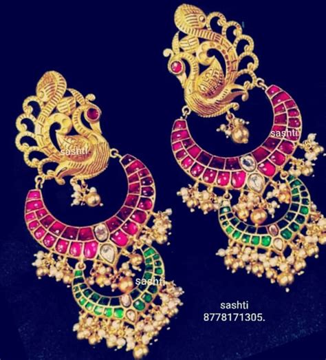 Shop The Most Beautiful Antique Kundan Jewelry Here • South India Jewels