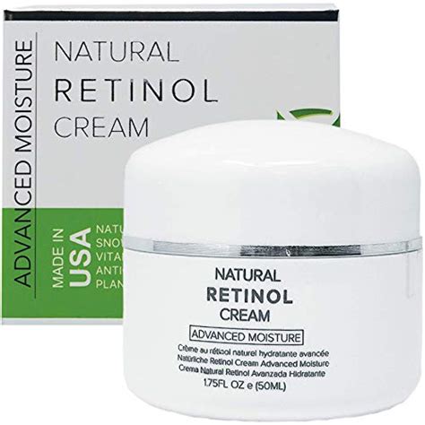 Retinol Cream Moisturizer For Face And Eye Area 100 Pure And Natural