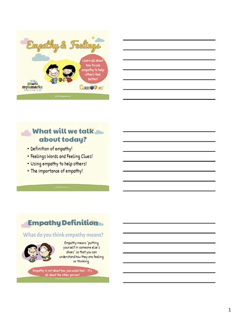 Empathy Activities For Kids Worksheets Library