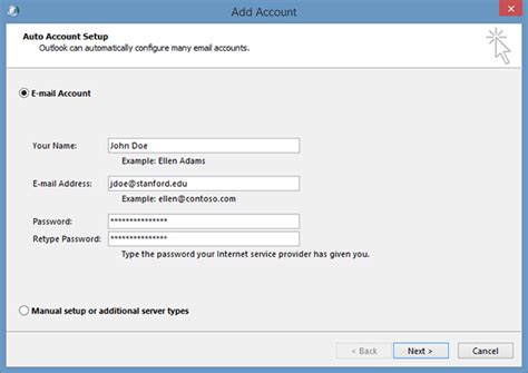 Setup And Configure E Mail Accounts In Microsoft Outlook Dotnetcurry