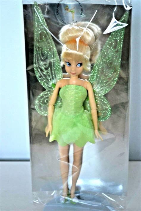 Disney Store Tinkerbell Flutter Wing Fairy Dolls Silvermist Vidia Fawn