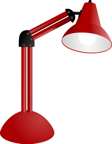 Red Modern Desk Lamp Clipart Free Download Transparent Png Creazilla