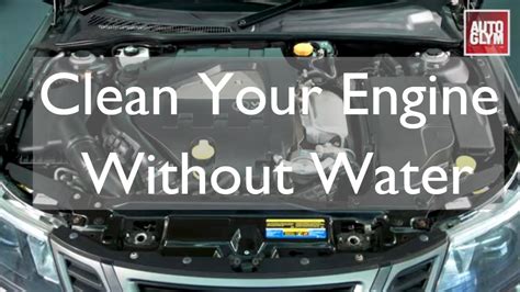 How To Wash Your Engine Safely Without Water Youtube