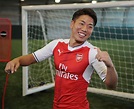 Arsenal release official pictures of new signing Takuma Asano - Daily Star