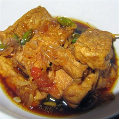 It is a popular southeast asian dish originating from sundanese cuisine, consisting of vegetables in tamarind soup. Aneka Resep Tumis Tahu Bumbu Kecap