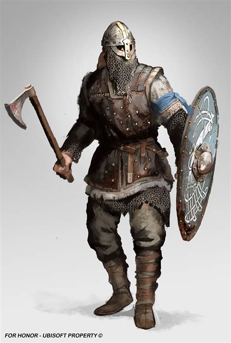 Artwork8lemm Viking Character For Honor