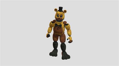 Fredbear By Springreg Fbx Download Free 3d Model By Statix Statix9