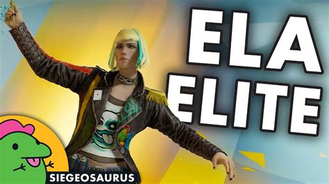 Ela Elite Skin Full Preview Rainbow Six Siege Leak Youtube