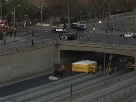 101 Freeway Reopens Jumper Safely Surrenders Canyon News