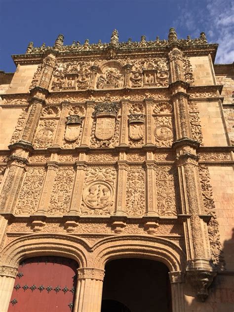 La universidad de salamanca conmemora el #díamundialdelmedioambiente con la presentación del proyecto 'reconecta la usal'. Fachada de la universidad de Salamanca | Architecture ...