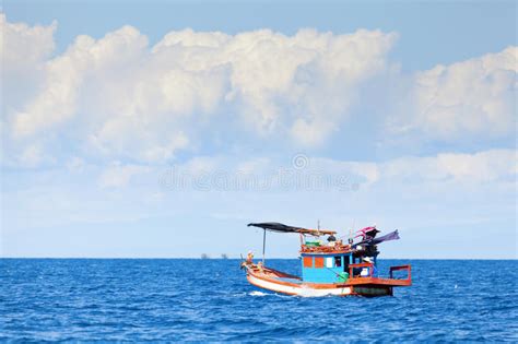 Fishing Boat Stock Photo Image Of Work Ocean Horizon 25923608