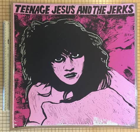 Teenage Jesus And The Jerks Ltd Ed Silkscreen Print Shoxop