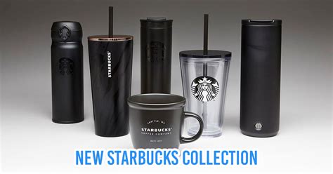 Starbucks Releases Sleek New All Black Tumbler And Mug Collection