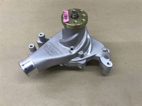 Weiand Action Plus Aluminum Water Pump W Twisted Snout Design