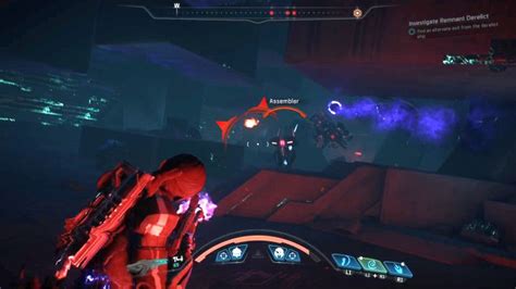 Investigate Remnant Derelict On Elaaden Mass Effect Andromeda Game