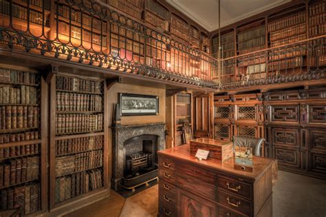 Abbotsford House Study Room By Michael D Beckwith Gothic Revival
