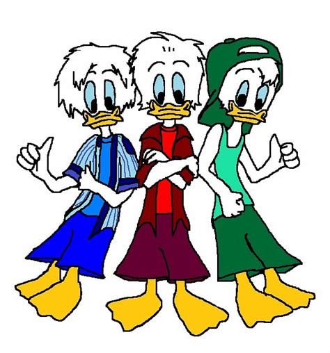 Quack Pack Huey Dewey And Louie Duck Mickey And Friends F Art