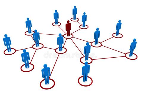 Network Of People Stock Illustration Image Of Structures 20120274
