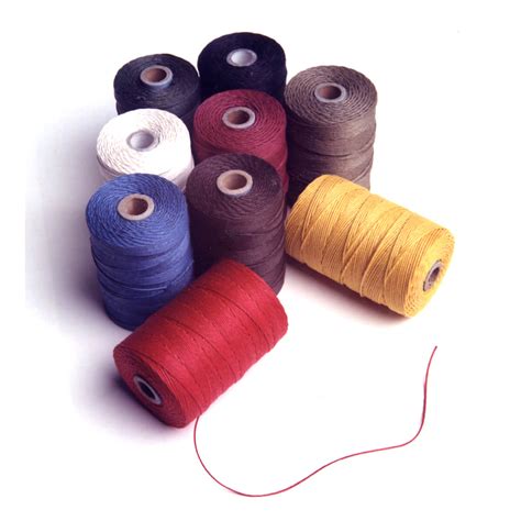 Irish Linen Bookbinding Thread: Unbleached & Colored | TALAS