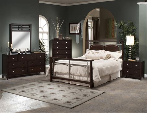 The contrast between the dark finish and the sober silver finish metal handles will complete this timeless. Banyan 5 Piece Bedroom Set - Full - Walmart.com - Walmart.com
