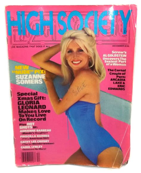 December 1979 High Society Magazine Vintage Mens Adult Magazine