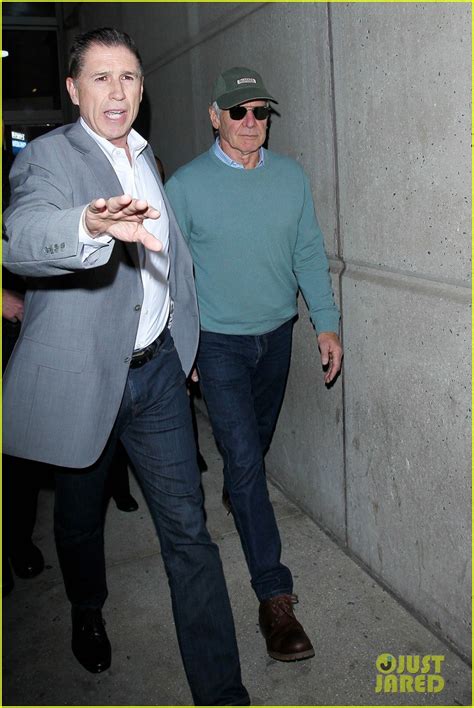 Harrison Ford Arrives Back In LA After Star Wars UK Premiere Photo