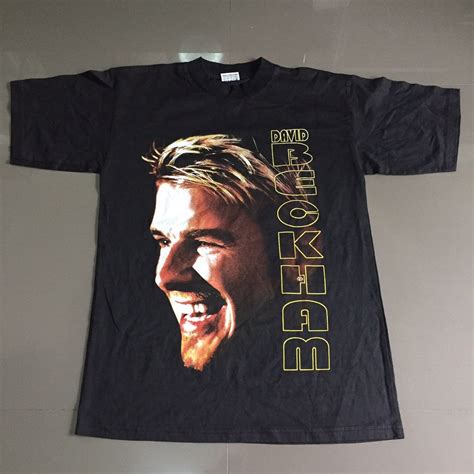 Vintage 1990s David Beckham T Shirt Etsy