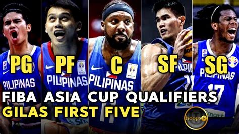 Korea vs philippines highlights fiba asia cup 2021 | june 16, 2021. Gilas Pilipinas First 5|2021 FIBA Asia Cup Qualifiers ...