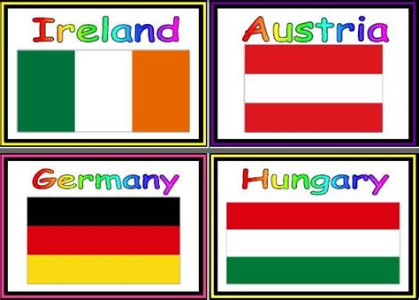 Printable Flags Of European Countries In 2021 Flags Of European