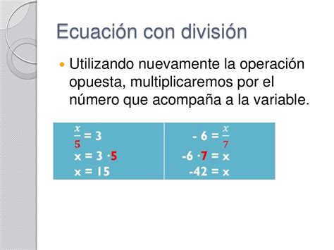 Ecuaciones Lineales Simples