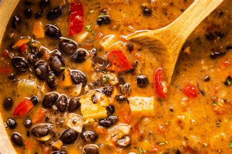 A master list of free soup recipes. Easy Black Bean Soup {Only One Pot!} | Cook & Hook
