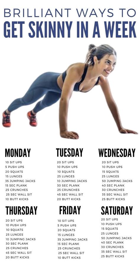 6 Week Workout Plan To Lose Weight At Home Help Health