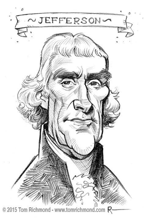 Presidential Caricatures #3: Thomas Jefferson! | Caricature, Caricature