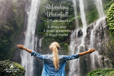 Refreshing Waterfall Diffuser Blend Diffuser Blends Diffuser Essential Oil Blends