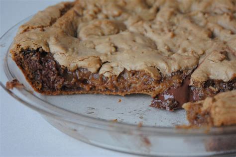 The Nutella Stuffed Brown Butter Blondie Pie With Major Sex Appeal Huffpost