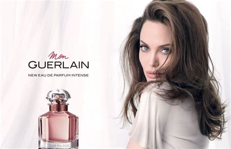 Angelina Jolie Wows In Mon Guerlain Intense Perfume Campaign Guerlain Celebrity Perfume