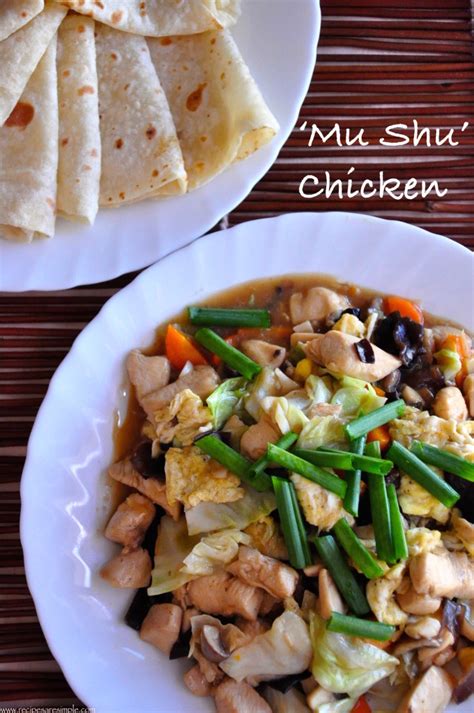 Mu Shu Chicken And Chinese Pancakes Recipes R Simple