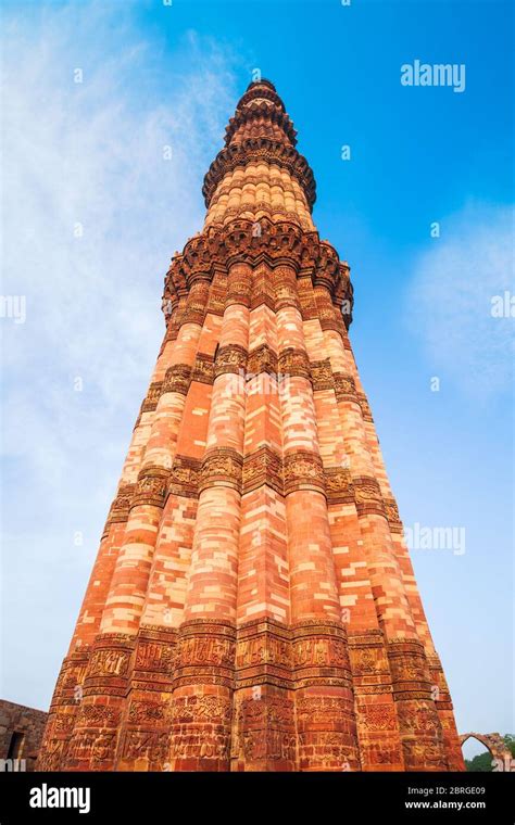 Qutb Minar Or Qutub Minar Or Qutab Is A 73 Metre Minaret Tower In Delhi