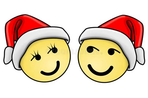 Christmas Smiley Face Stock Illustration Illustration Of Funny 81323680