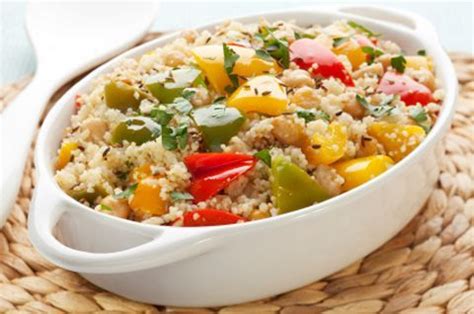 10 healthy couscous recipes to try tonight. Whole Wheat Couscous with Spinach and Squash Recipe ...