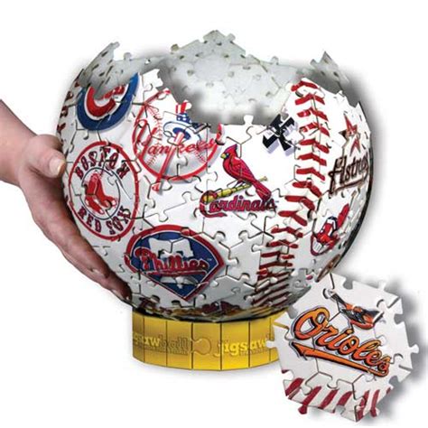 Mlb Puzzle Ball 200 Pieces Tdc Games Puzzle Warehouse